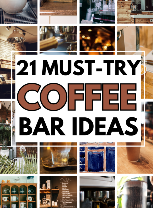 21 Best Home Coffee Bar Ideas For Great Mornings