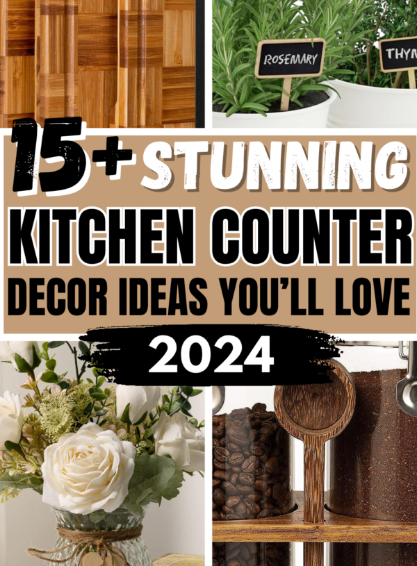 21 Insanely Good Kitchen Counter Decor Ideas