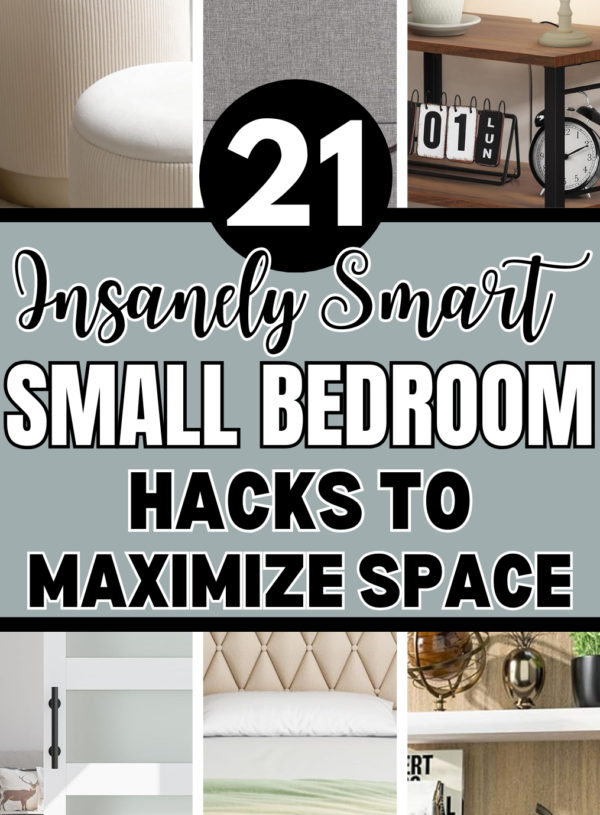 21 Insanely Smart Small Bedroom Hacks To Maximize Space