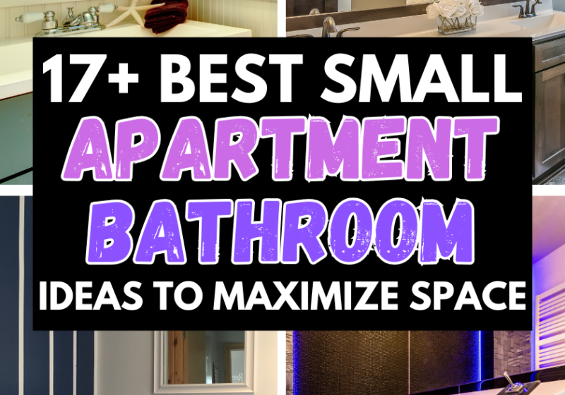 17+ Best Small Apartment Bathroom Ideas That Will Make Your Space Look Bigger