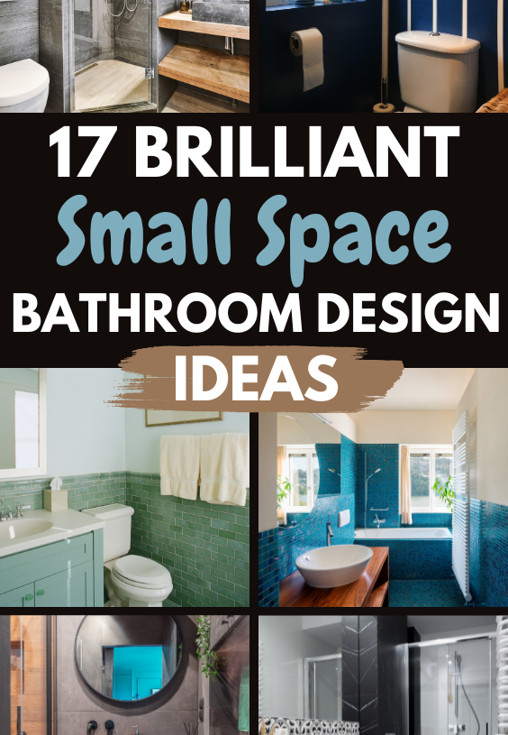 17+ Smart Small Space Bathroom Ideas That Will Make Your Life Easier