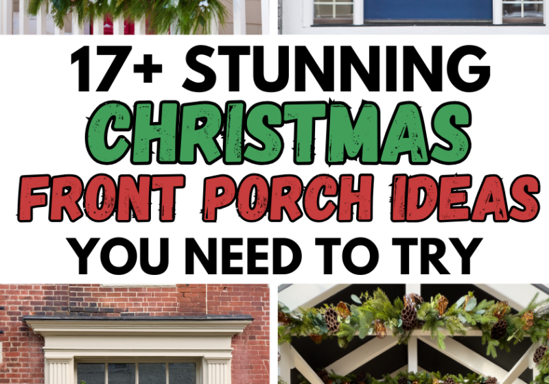 17+ Stunning Christmas Front Porch Ideas You Need To Try