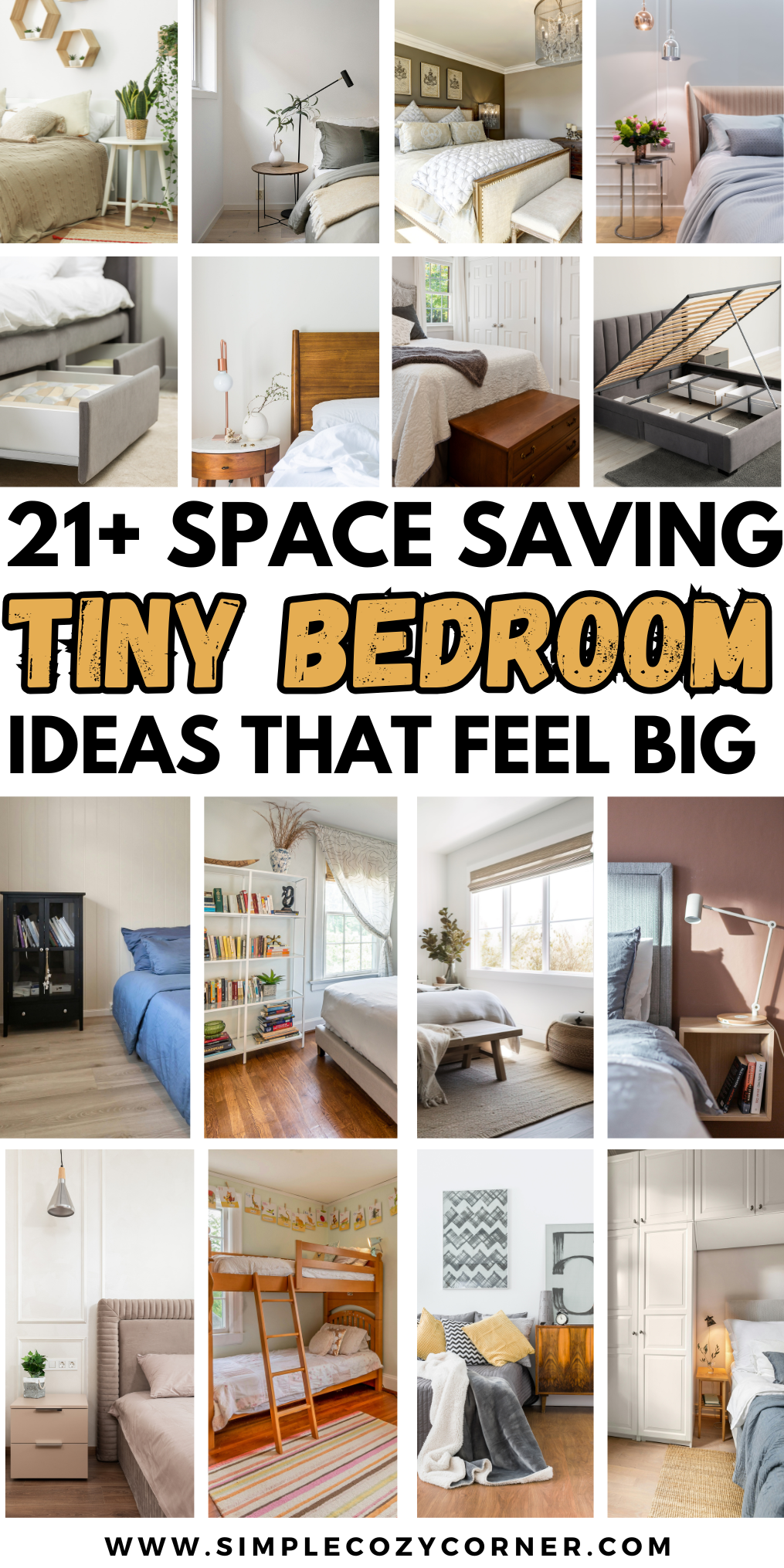 Empty Corner Bedroom Ideas