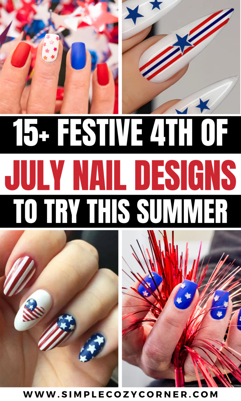 15+ Creative 4th of July Nail Designs for Your Holiday Look