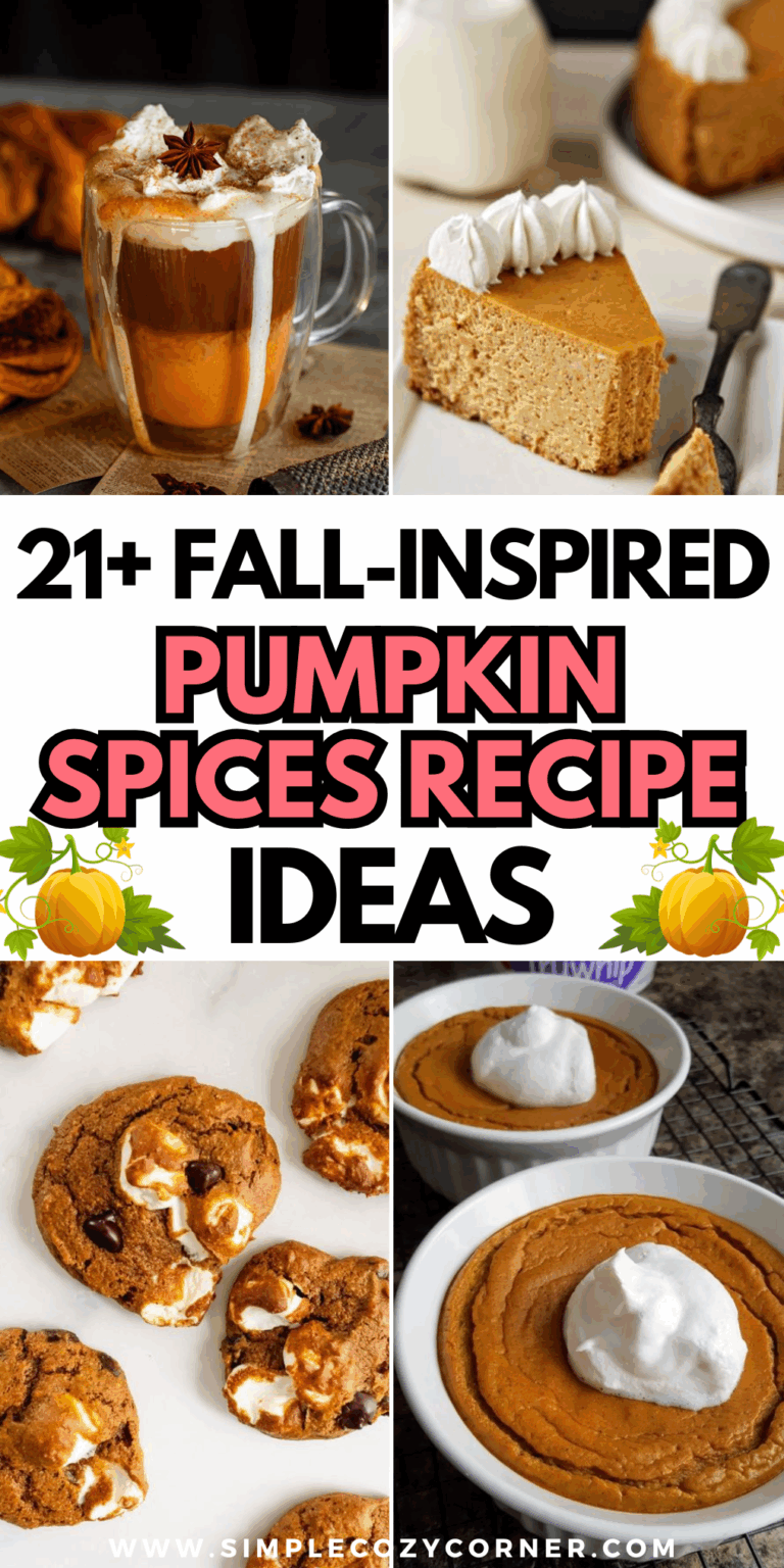 15+ Cozy Pumpkin Spice Recipes for Fall You’ll Crave Daily