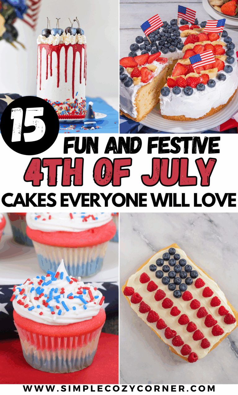 15+ Fun and Festive Red, White, and Blue Cake Ideas to Brighten Your Dessert Table
