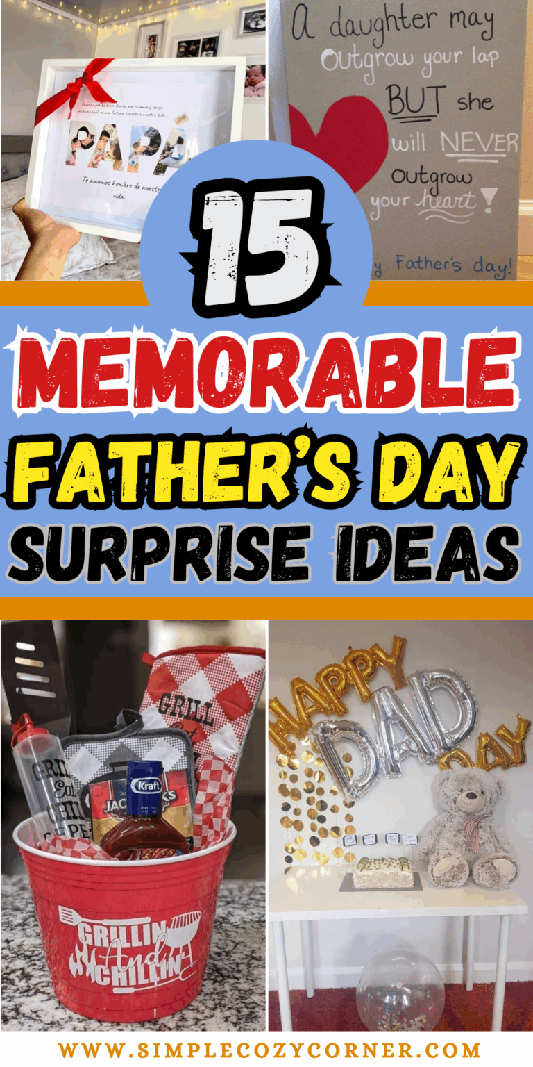 15+ Thoughtful Father’s Day Surprise Ideas to Make His Day