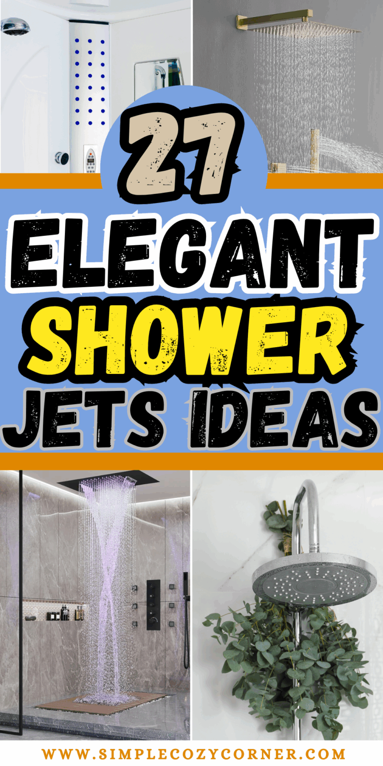 21+ Must-Try Shower Jet Ideas to Create a Bathroom Oasis