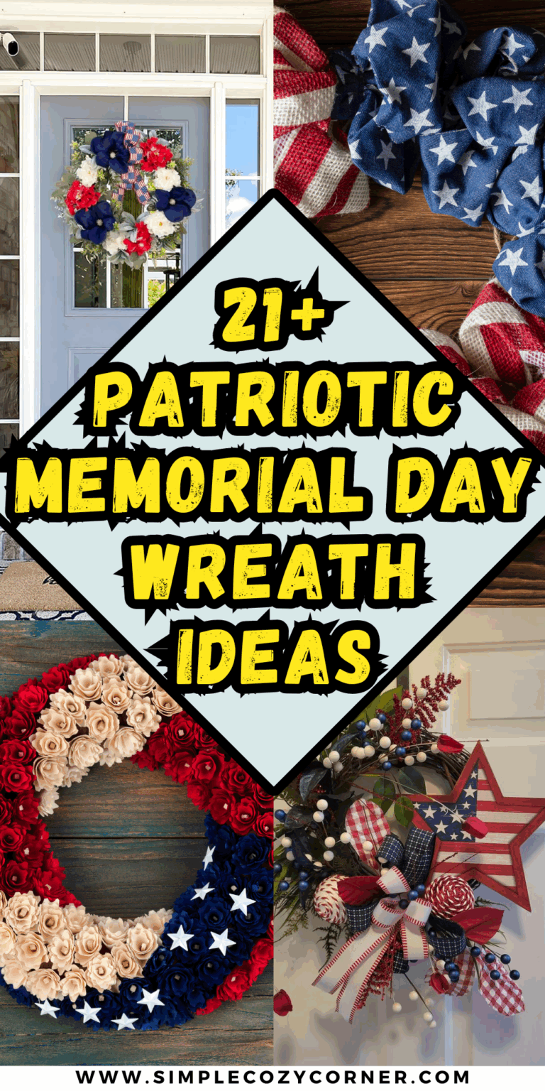 21+ Patriotic Memorial Day Wreaths That Make a Bold Statement
