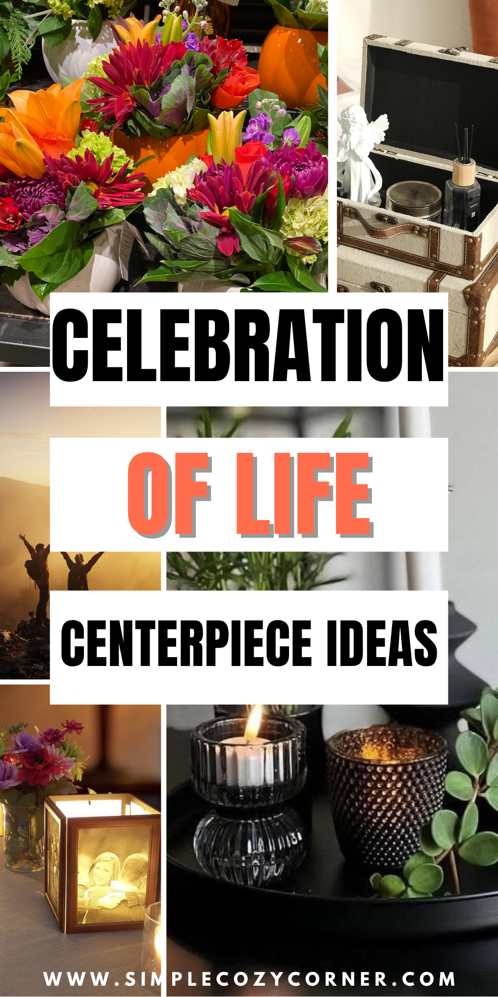 15+ Celebration of Life Centerpiece Ideas Simple Cozy Corner
