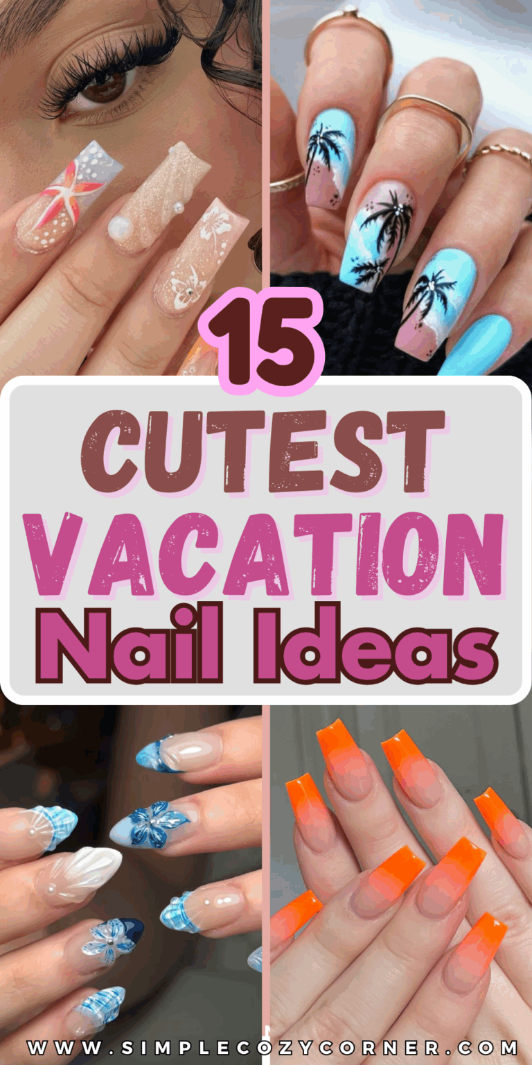 15+ Cutest Vacation Nail Ideas That Will Inspire Your Trip