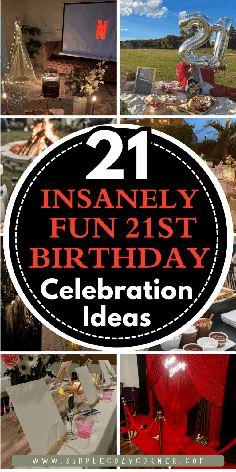 21+ 21st Birthday Ideas for a Fun and Unforgettable Celebration