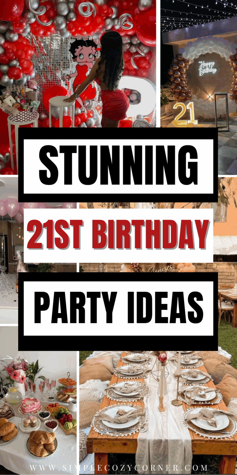 21+ 21st Birthday Party Ideas That Are Insanely Cute