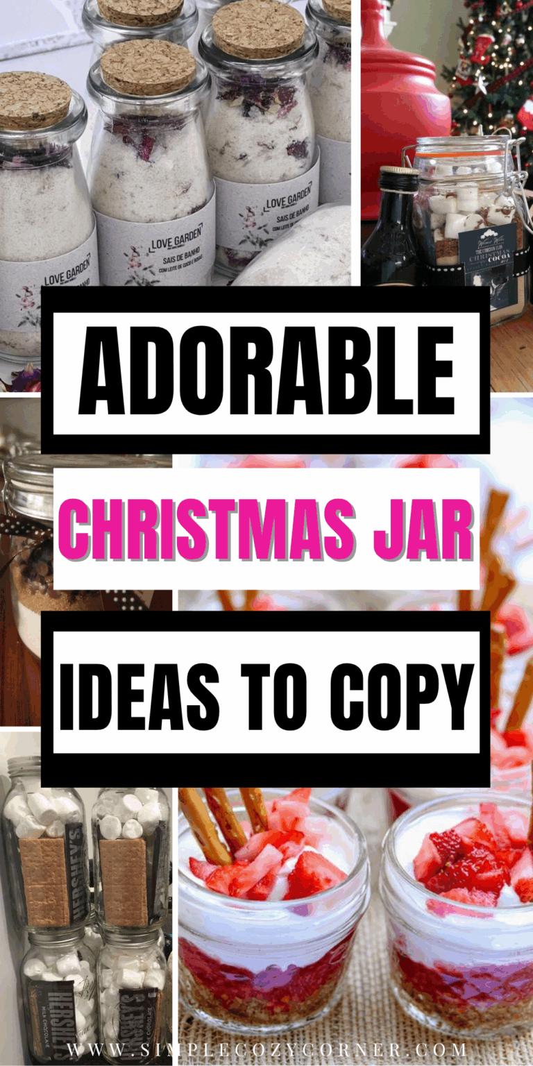 21+ Christmas Jar Ideas That Make Perfect Gifts and Decor