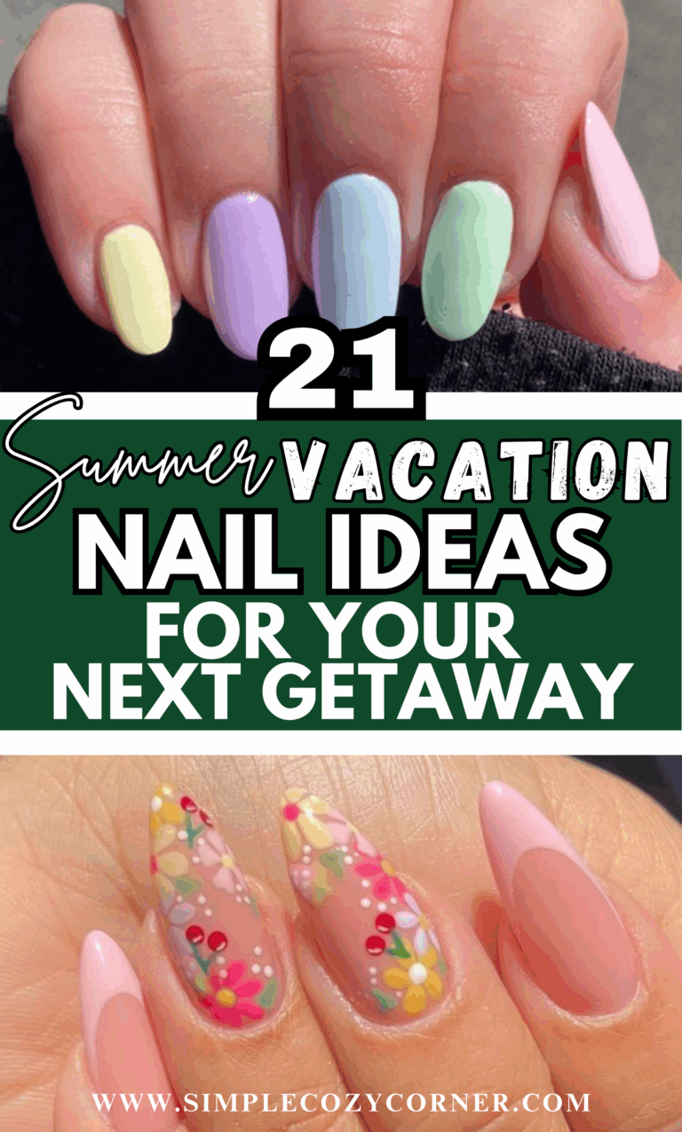 21+ Summer Vacation Nail Ideas for Your Next Getaway