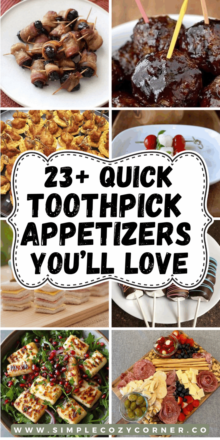 23+ Quick Toothpick Appetizers to Save the Day Last-Minute