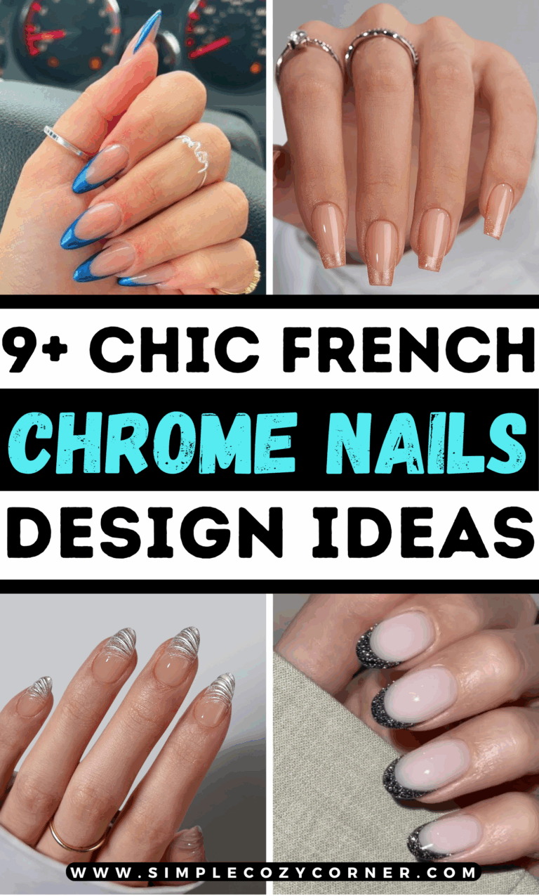 9+ Cutest French Chrome Nails To Recreate