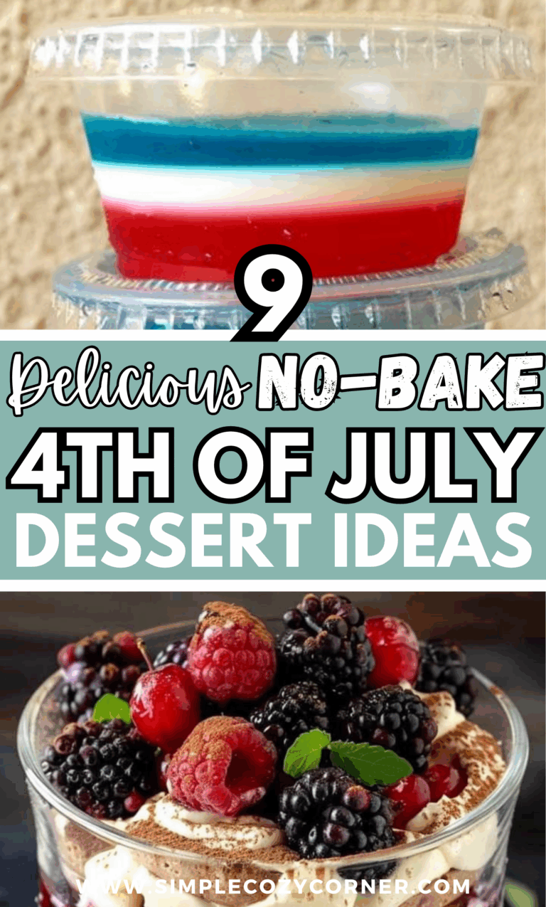 9+ Easy and Simple No Bake 4th of July Desserts You Need To Try