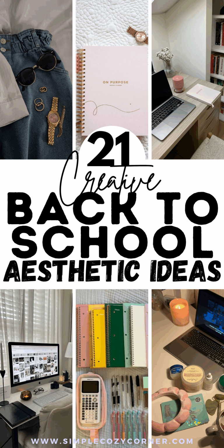21+ Aesthetic Back to School Ideas That’ll Make You Love Your Routine