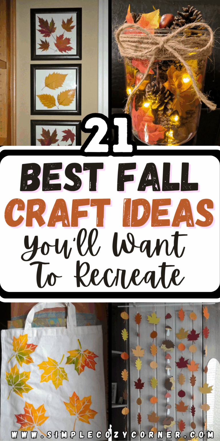21+ Best Fall Craft Ideas To Copy