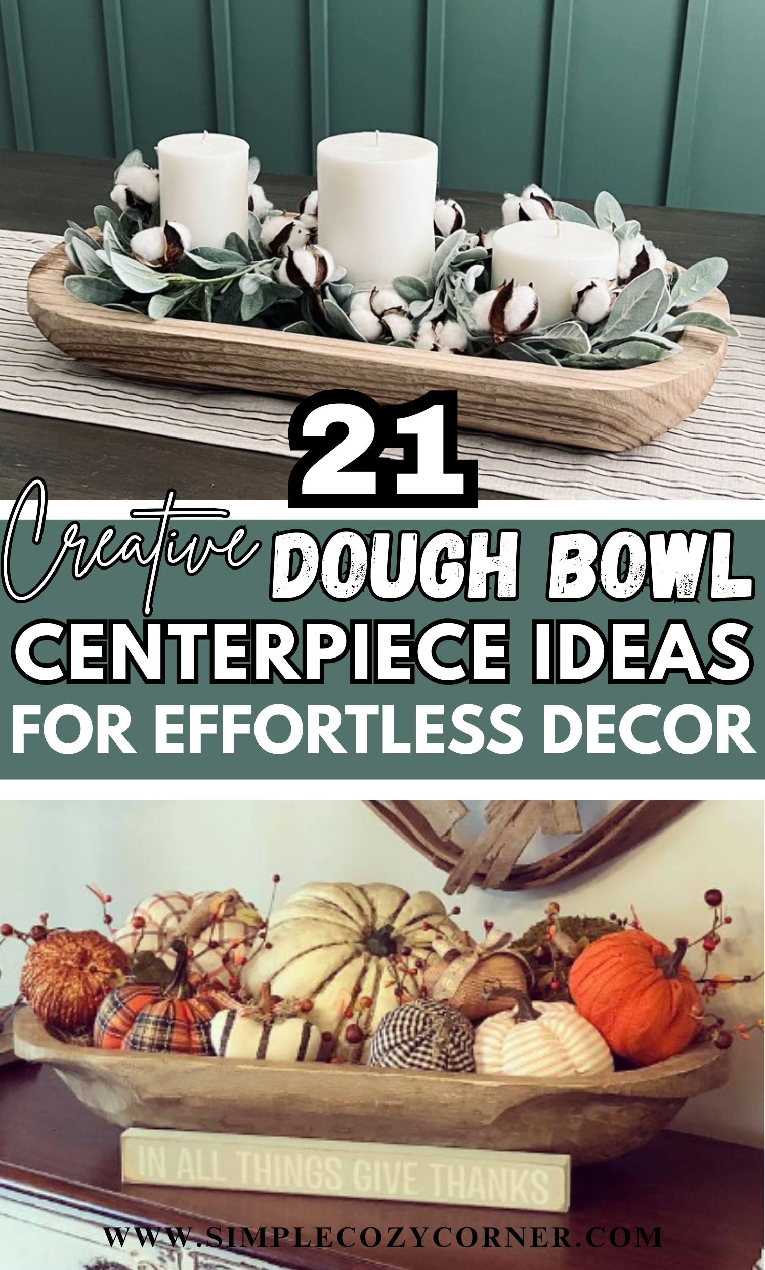21+ Dough Bowl Centerpiece Ideas That Instantly Look Elevated – Simple ...