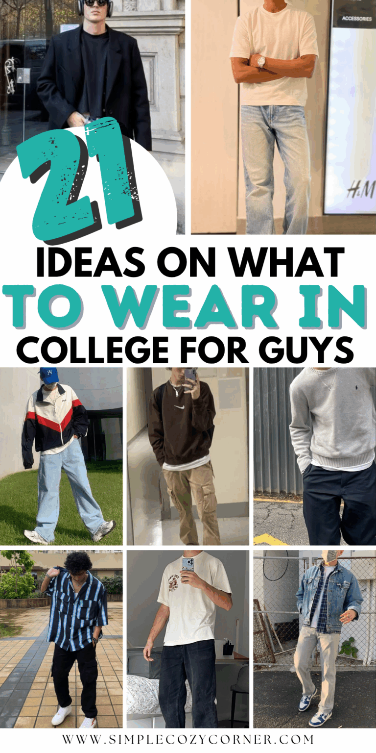 21+ Ideas On What To Wear In College For Guys