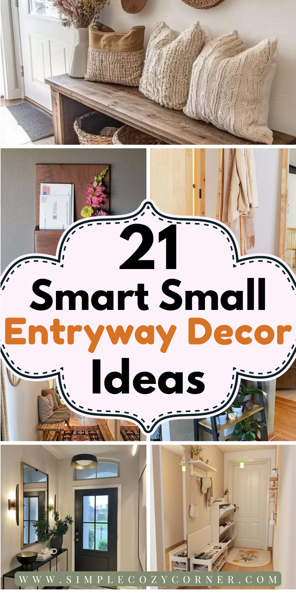 21+ Smart Small Entryway Decor Ideas – Simple Cozy Corner