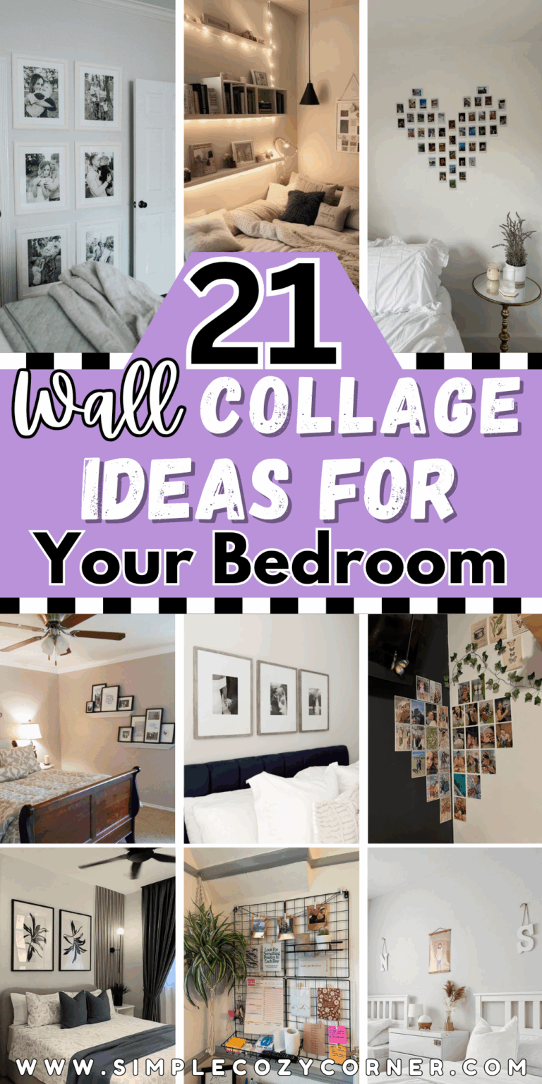 21+ Wall Collage Ideas For Your Bedroom That Look Effortlessly Cool